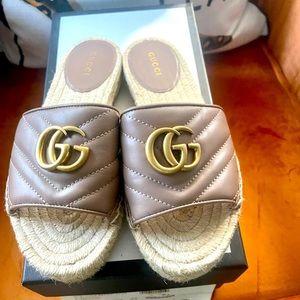 Gucci Espadrille Sandals